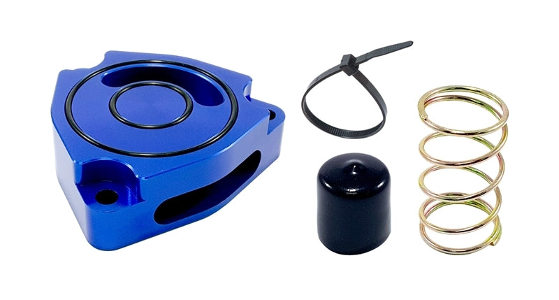 Torque Solution Blow Off BOV Sound Plate (Blue) 11+ Hyundai Veloster Turbo-thumbmail-1