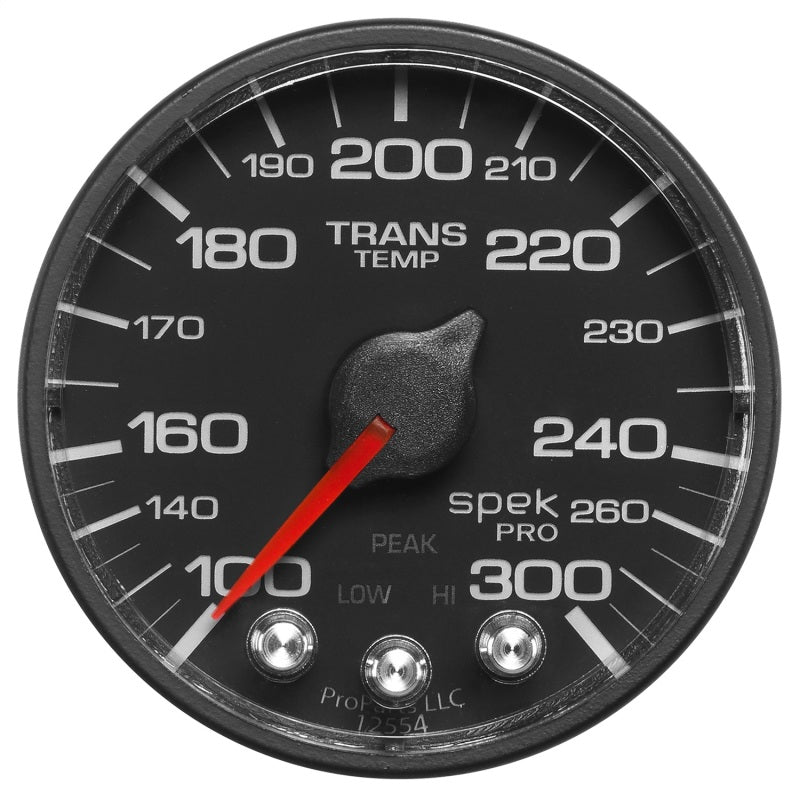 Autometer Spek-Pro 52.4mm 100-300 Deg F Digital Stepper Motor Trans Temp Gauge-thumbmail-2