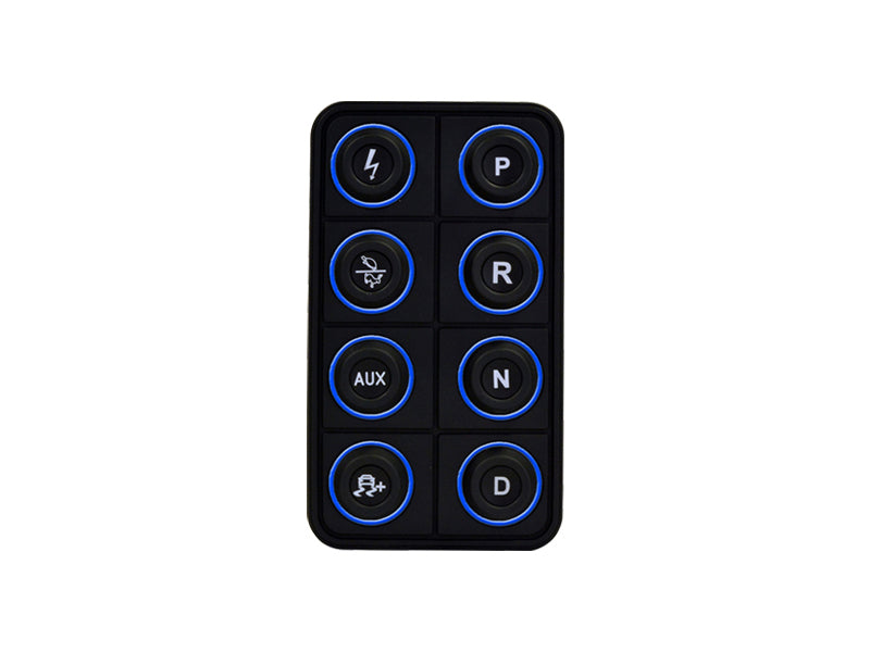 AEM EV 8 Button Keypad CAN Based Programmable Backlighting-thumbmail-2