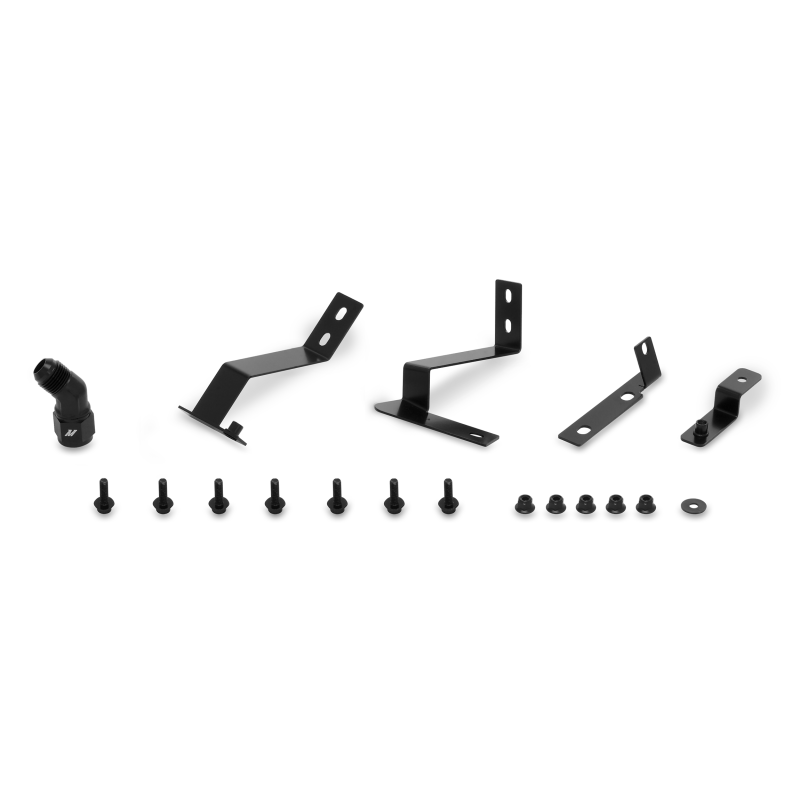 Mishimoto 2016+ Chevy Camaro Oil Cooler Kit w/ Thermostat - Black-thumbmail-4