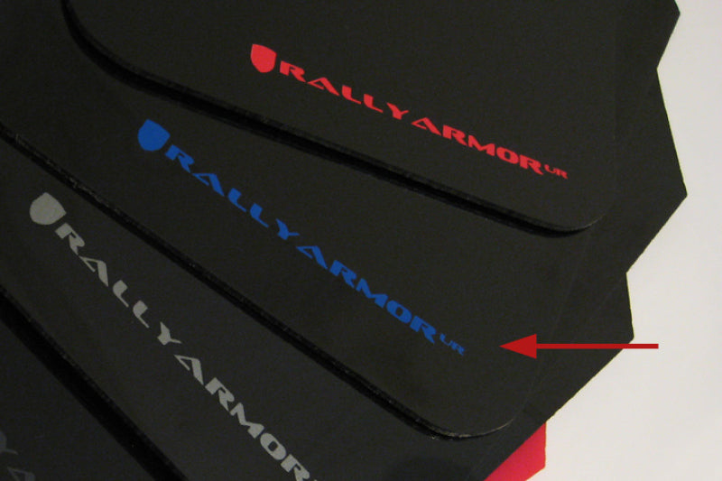 Rally Armor 02-07 Subaru WRX/STI/RS/2.5i (Wagons Req. Mod.) Black UR Mud Flap w/ Blue Logo-thumbmail-2