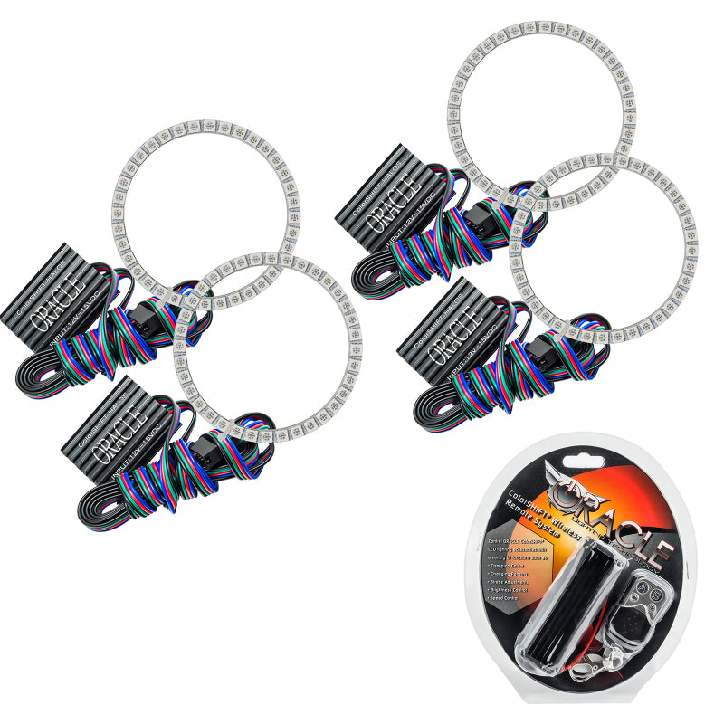 Oracle Infiniti G35 Coupe 06-07 Halo Kit - ColorSHIFT-thumbmail-1
