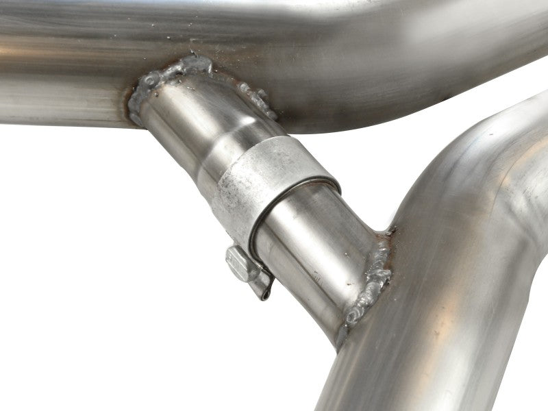 aFe MACHForce XP Cat-Back Exhaust 3in SS w/ Polished Tips 11-14 Ford Mustang GT V8 5.0L-thumbmail-3