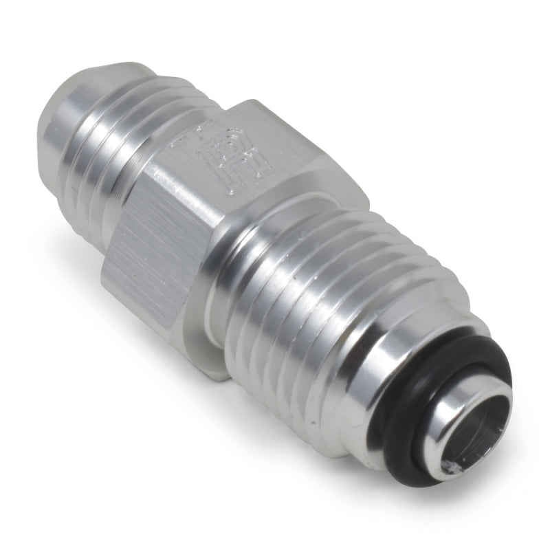 Russell Performance -6 AN (male to 1/2in-20 O-ring seal) Power Steering Adapter. Clear anodized-thumbmail-6