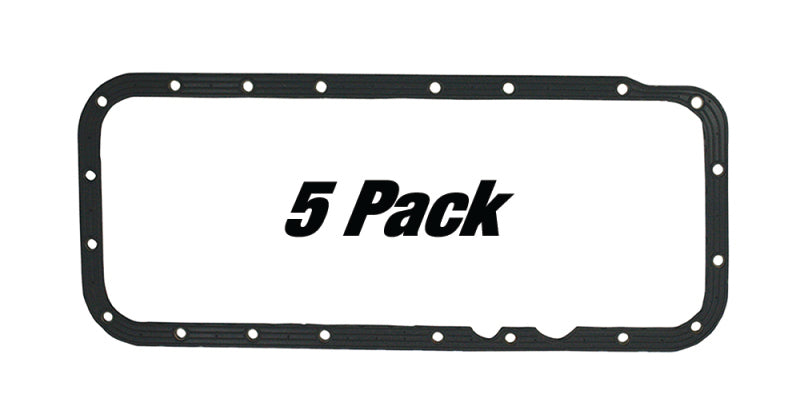 Moroso Chrysler 361-440 HEMI Oil Pan Gasket - One Piece - Reinforced Steel (5 Pack)-thumbmail-1