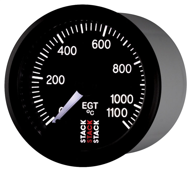 Autometer Stack 52mm 0-1100 Deg C Pro Stepper Motor Exhaust Gas Temp Gauge - Black-thumbmail-2