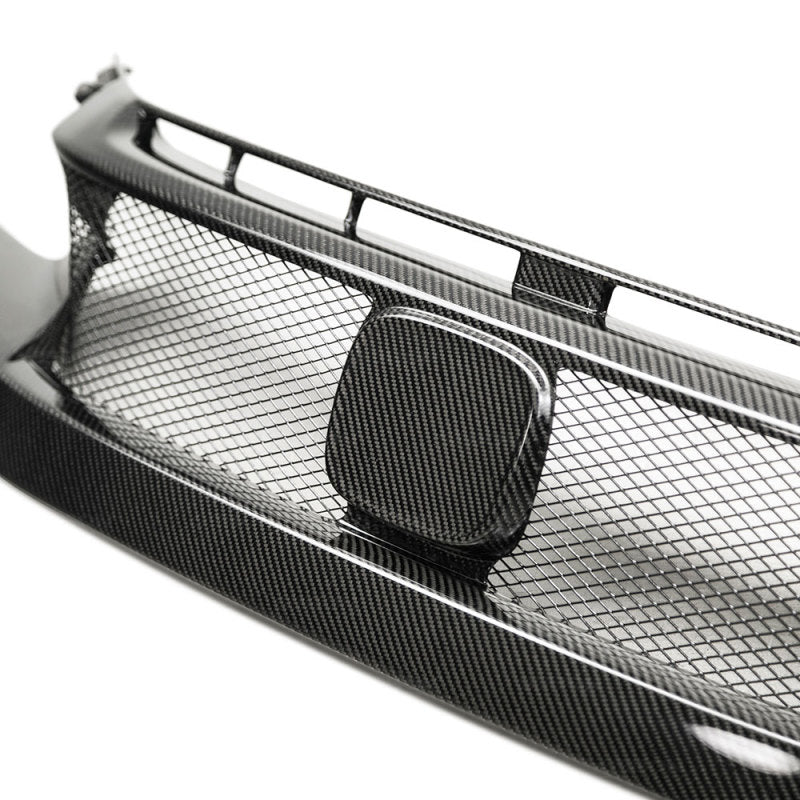 Seibon 17-18 Honda Civic Type R CV-Style Carbon Fiber Front Grill-thumbmail-1