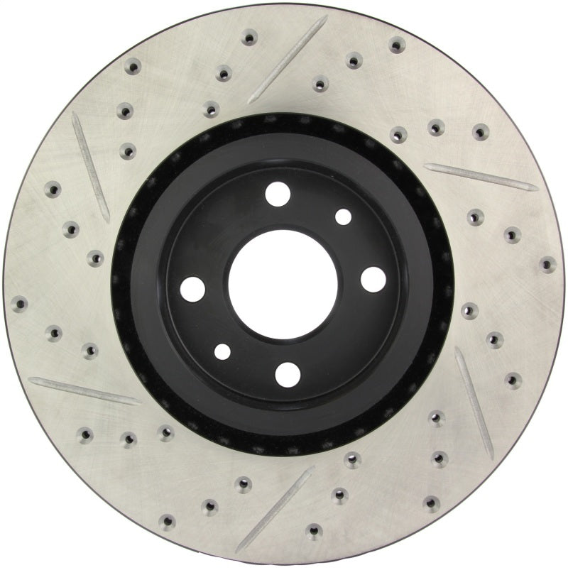 StopTech Slotted & Drilled Sport Brake Rotor-thumbmail-2