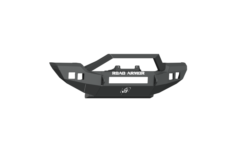Road Armor 18-20 Jeep Wrangler JL Sport Stealth Front Winch Bumper w/Bar Full Width - Tex Blk-thumbmail-1