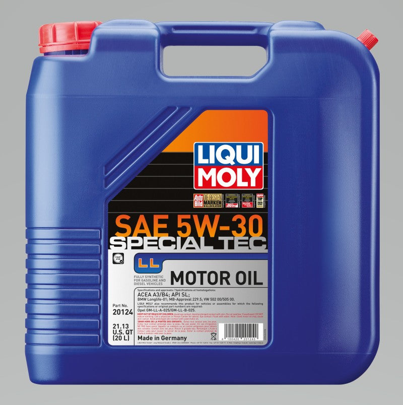 LIQUI MOLY 20L Special Tec LL Motor Oil 5W30-thumbmail-2
