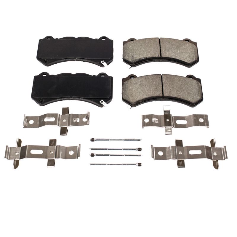 Power Stop 16-19 Cadillac ATS Front Z17 Evolution Ceramic Brake Pads w/Hardware-thumbmail-1