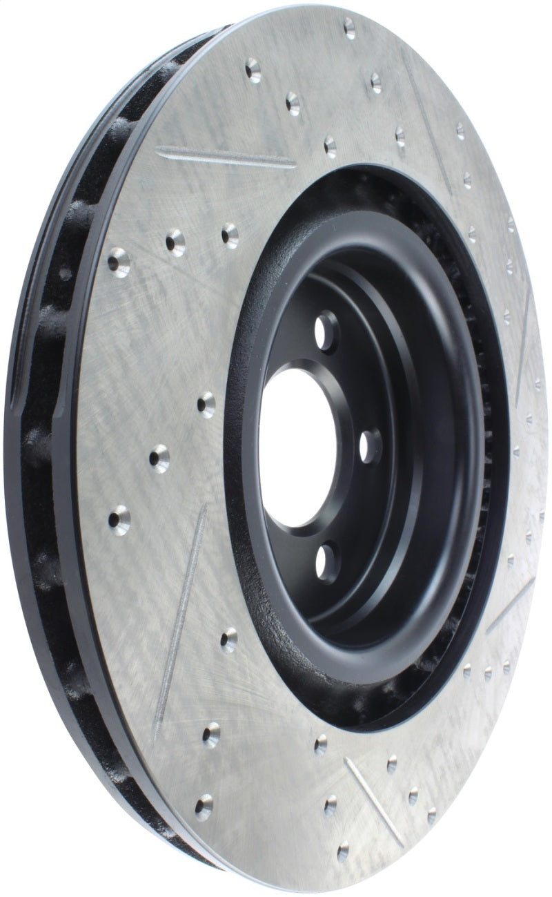 StopTech SportStop 06-09 Chrysler SRT-8 Front Right Drilled & Slotted Rotor-thumbmail-3