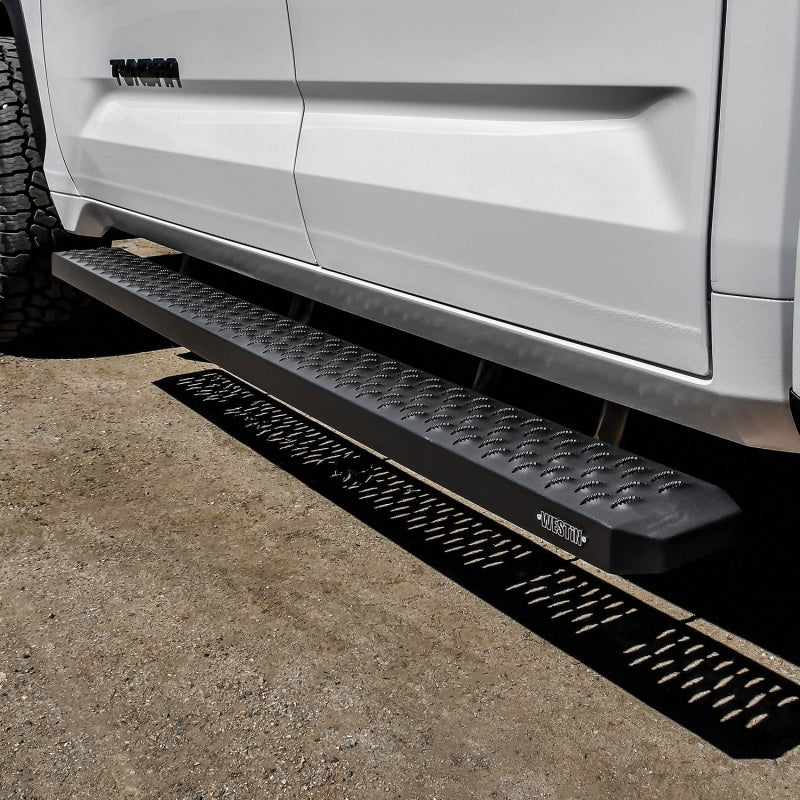 Westin Grate Steps Running Boards 79 in - Textured Black-thumbmail-3