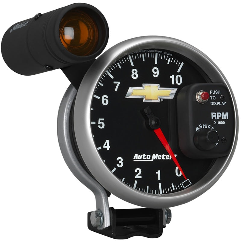 Autometer Performance Parts 5in 0-10000 RPM Tachometer COPO Camaro Gauge w/ Shift Light-thumbmail-2