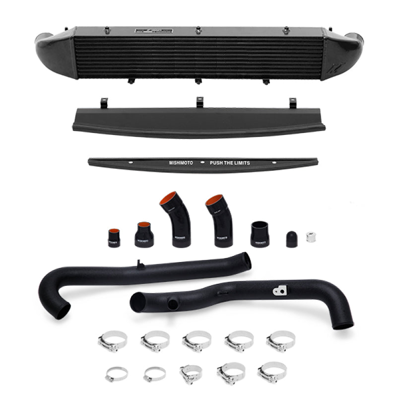 Mishimoto 2014-2016 Ford Fiesta ST 1.6L Front Mount Intercooler (Black) Kit w/ Pipes (Black)-thumbmail-2