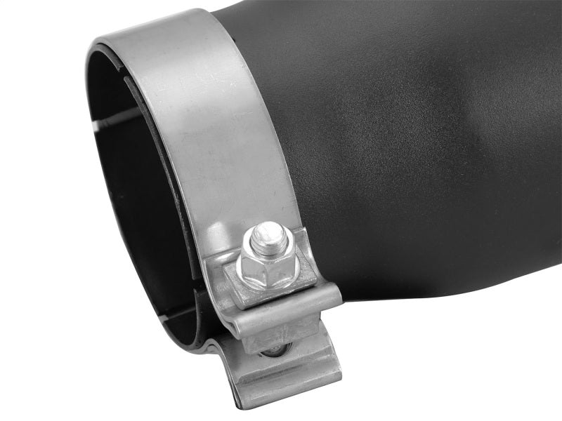 aFe MACHForce-XP 3.5in 409 Stainless Steel Exhaust Tip 3.5in x 4.5in Out x 12in L Clamp-On-thumbmail-2