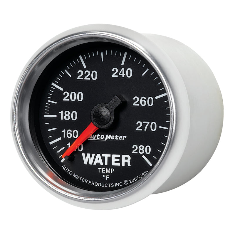 AutoMeter Gauge Water Temp 2-1/16in. 140-280 Deg. F Mechanical Gs-thumbmail-2