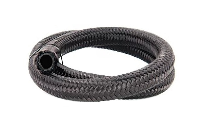 Torque Solution Nylon Braided Rubber Hose -8AN 5ft (0.44in ID)-thumbmail-1