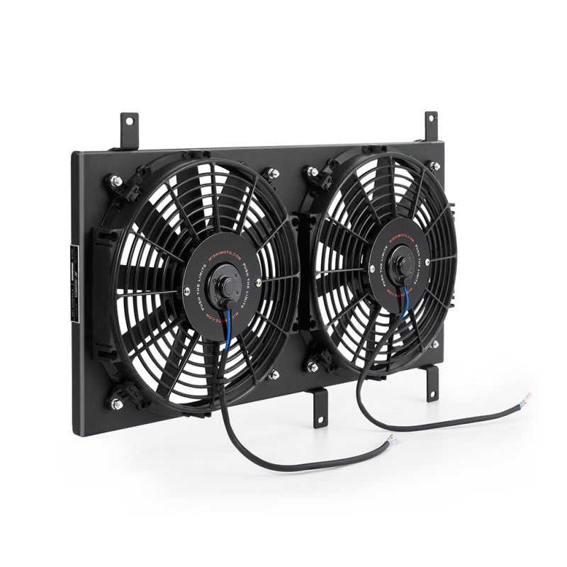 Mishimoto 99-05 Mazda Miata Aluminum Fan Shroud Black-thumbmail-2