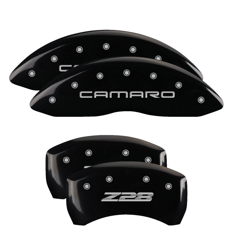 MGP 4 Caliper Covers Engraved Front & Rear MGP Yellow finish black ch-thumbmail-2