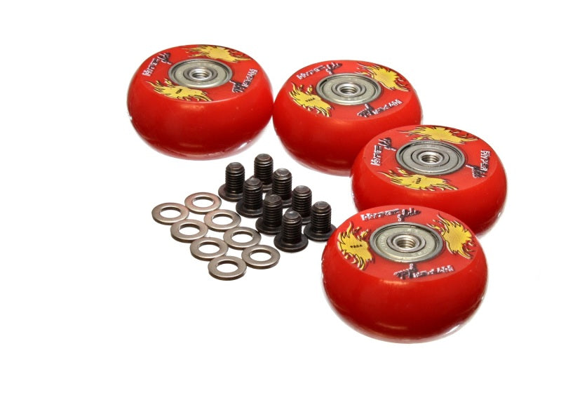 Energy Suspension 2in /50 Mm Wheel (4 Ea) - Red-thumbmail-2