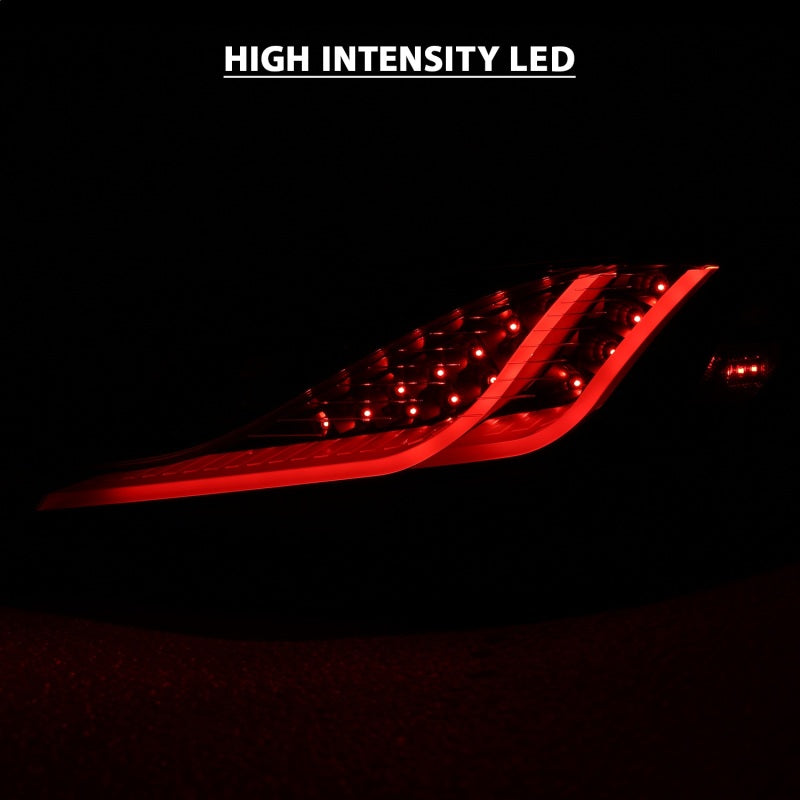 ANZO 10-13 Hyundai Genesis 2DR LED Taillights Smoke-thumbmail-5