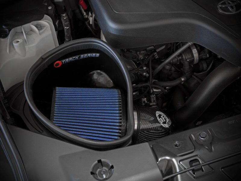 aFe 19-22 BMW Z4 30i L4-2.0L (t) Track Series Carbon Fiber Cold Air Intake System w/ Pro 5R Filter-thumbmail-4