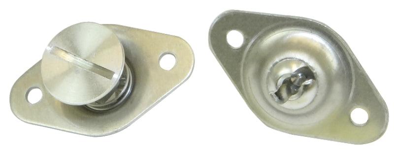 Moroso Quick Fastener - Self Ejecting - 5/16in x .500in - Aluminum - 10 Pack-thumbmail-1