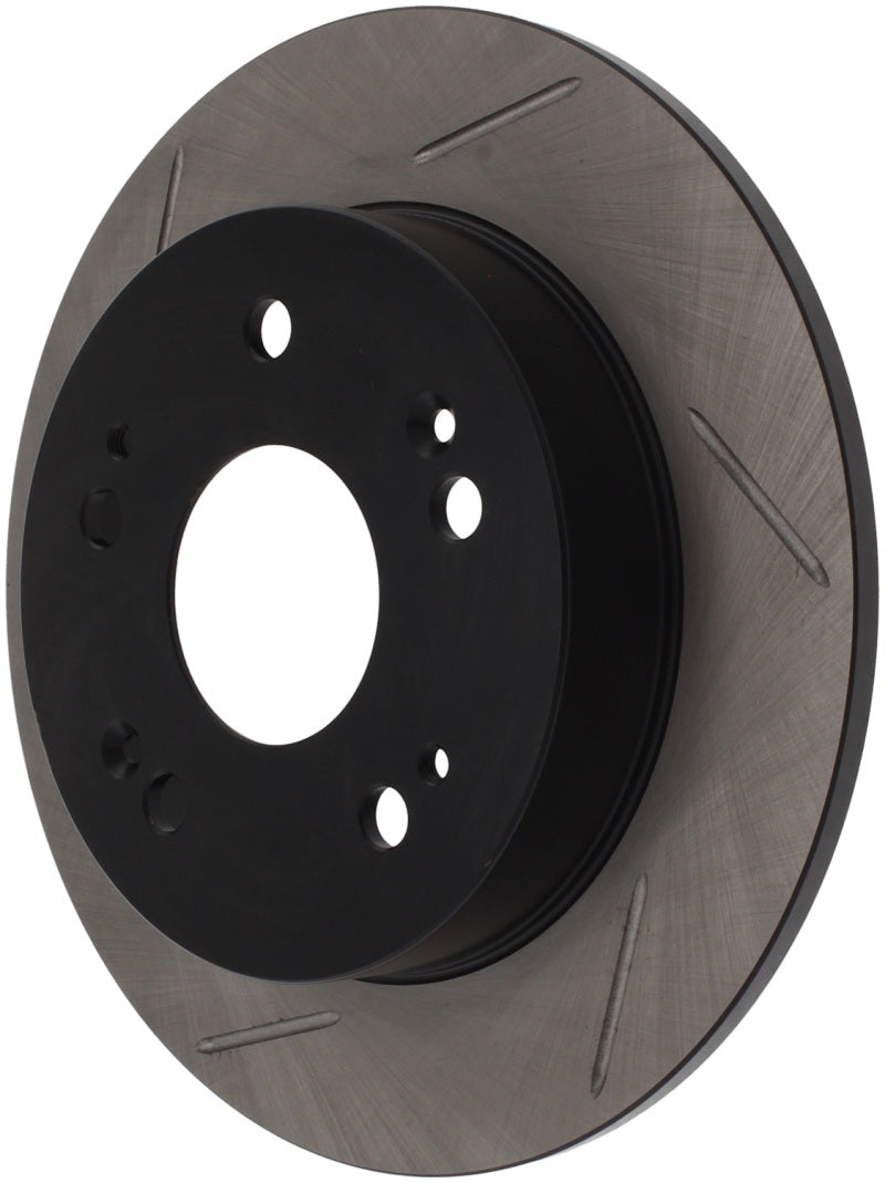 StopTech Power Slot Slotted 06-08 Honda Civic Si Rear Right Rotor-thumbmail-2