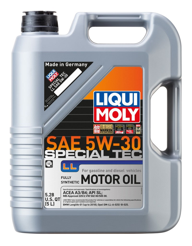 LIQUI MOLY 5L Special Tec LL Motor Oil 5W30-thumbmail-2