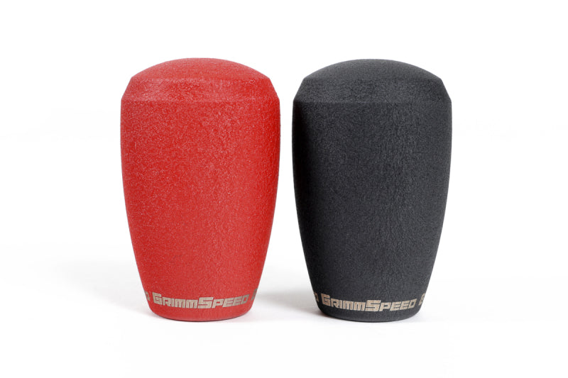 GrimmSpeed Shift Knob Stainless Steel - Subaru 5 Speed and 6 Speed Manual Transmission - Black-thumbmail-2