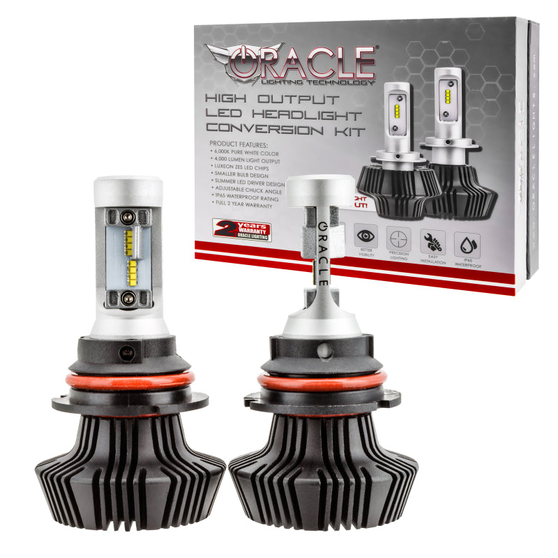 Oracle 9007 4000 Lumen LED Headlight Bulbs (Pair) - 6000K-thumbmail-4