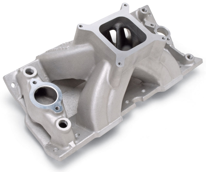 Edelbrock Super Victor SBC Manifold for GM Cast Iron Vortec Heads (Race Manifold)-thumbmail-4