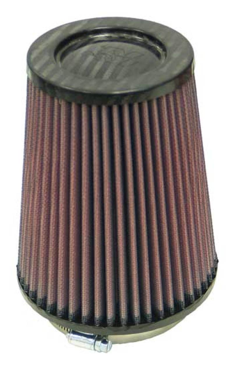 K&N Round Tapered Universal Air Filter 4in Flange ID x 5.375 Base OD x 4in Top OD x 6.5in H-thumbmail-2