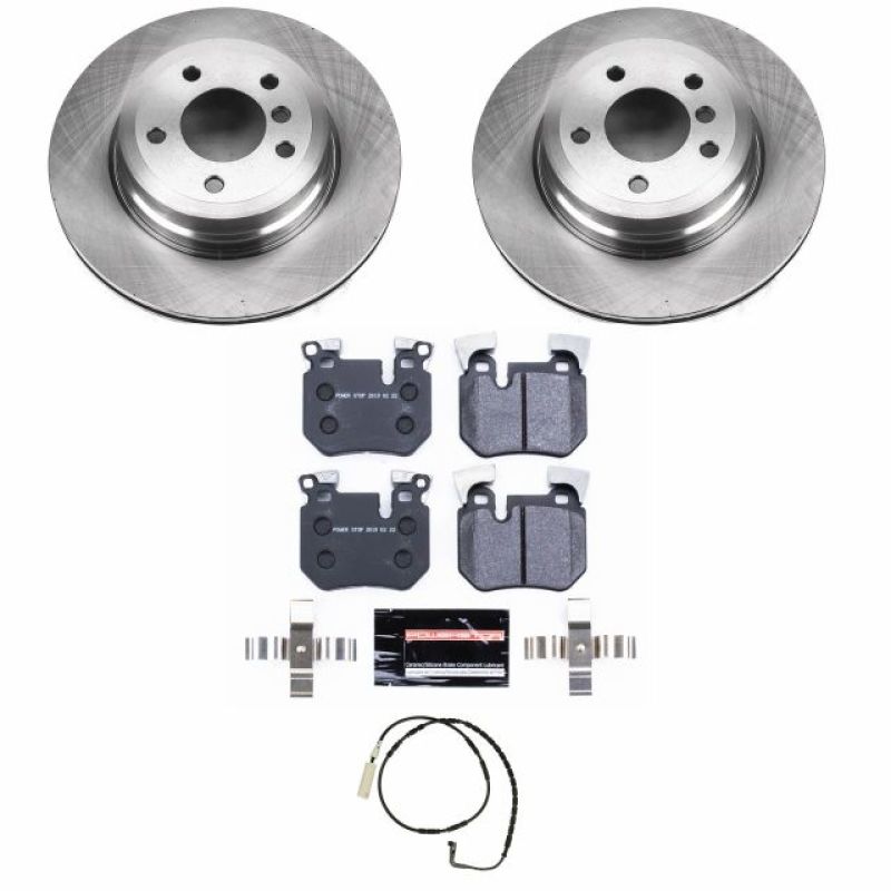 Power Stop 08-10 BMW 135i Rear Track Day SPEC Brake Kit-thumbmail-1