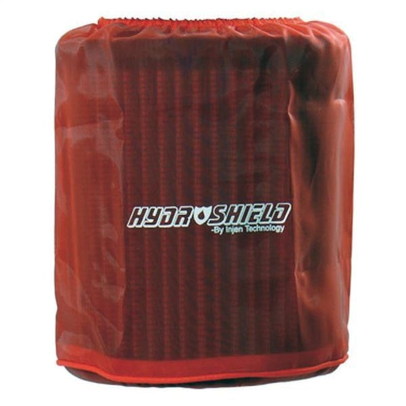Injen Red Water Repellant Pre-Filter fits X-1021 6in Base / 6-7/8in Tall / 5-1/2in Top-thumbmail-2