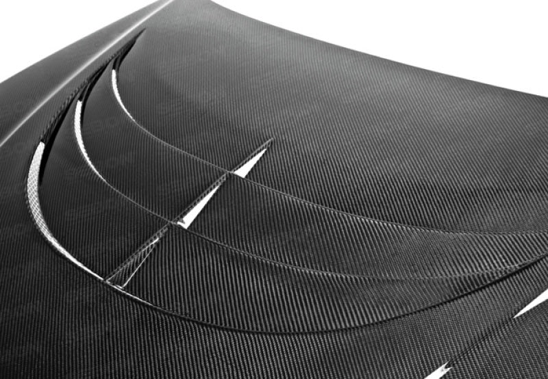 Seibon 13-16 Hyundai Genesis SC Carbon Fiber Hood-thumbmail-2