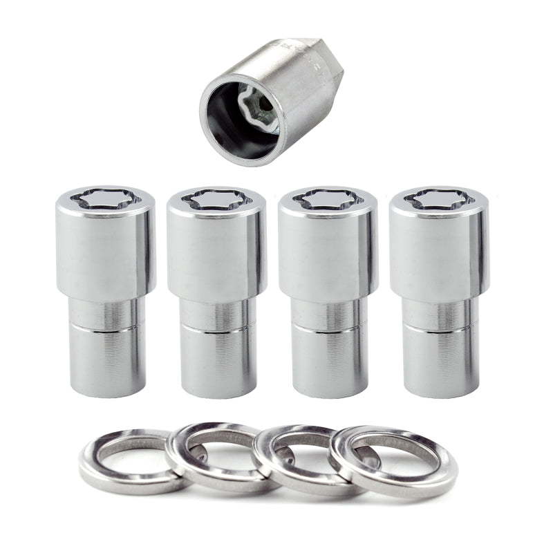 McGard Wheel Lock Nut Set - 4pk. (Long Shank Seat) 1/2-20 / 13/16 Hex / 1.75in. Length - Chrome-thumbmail-7