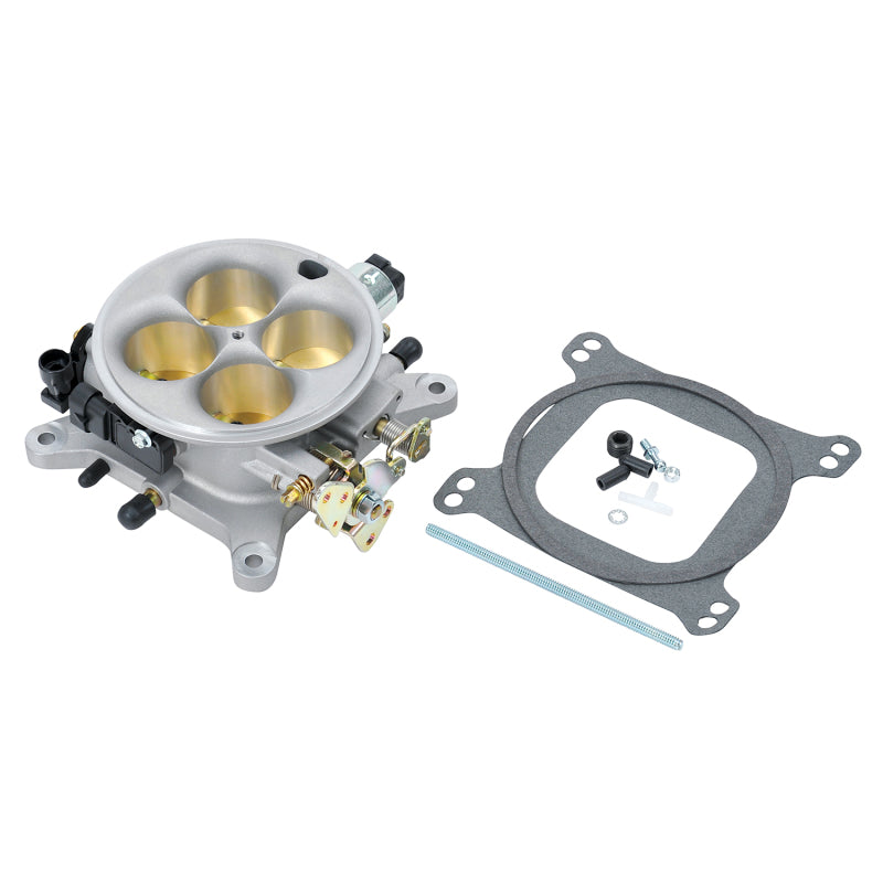Edelbrock Throttle Body Victor EFI 4-Barrel 4150 Style Flange 1.75In Bores Die Cast-thumbmail-1