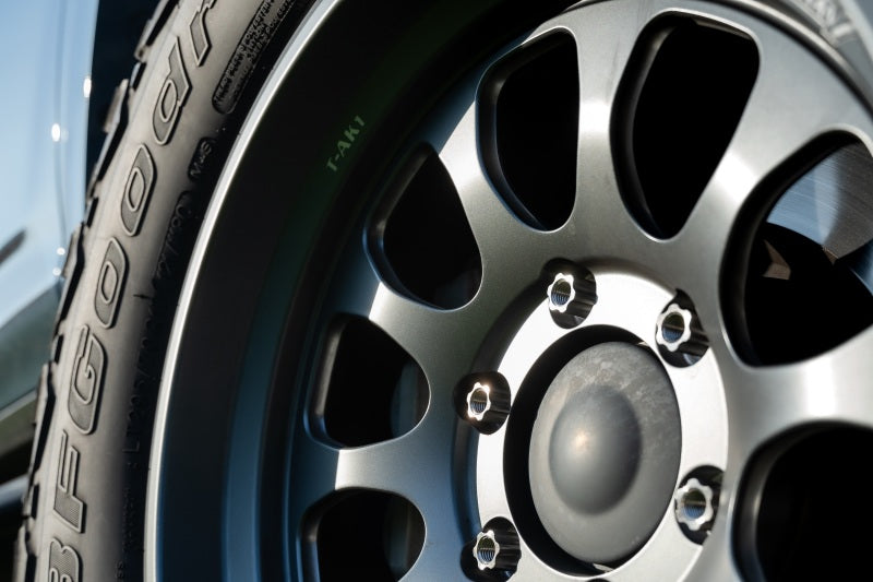 Titan 7 T-AK1 17x8.5 6x139.7 -8 Offset / 106.3 CB Satin Titanium Wheel (Dropship ONLY)-thumbmail-2