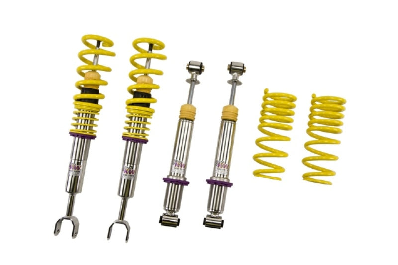 KW Coilover Kit V1 Audi A4 S4 (8D/B5 B5S) Sedan + Avant; Quattro incl. S4; all engines-thumbmail-1