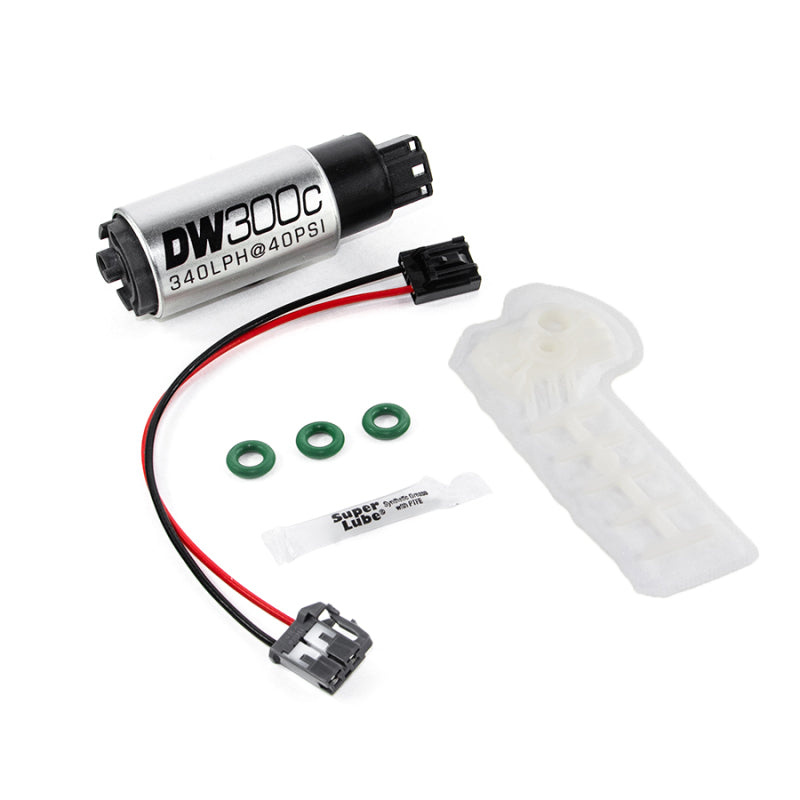 DeatschWerks 340lph DW300C Compact Fuel Pump w/ 12+ Scion FR-S/BRZ / 15 WRX Set Up Kit-thumbmail-1