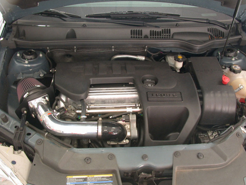 K&N 05-09 Chevy Cobalt 2.2L Silver Typhoon Short Ram Intake-thumbmail-3