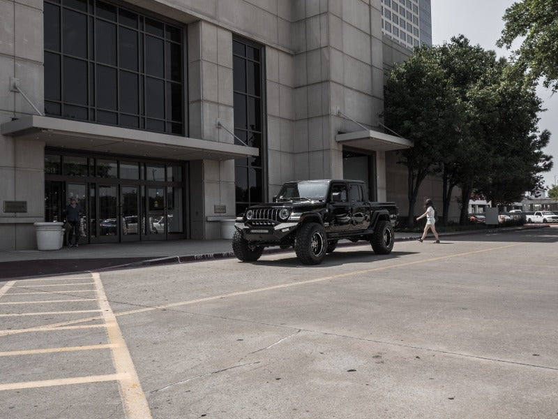 Road Armor 18-20 Jeep Wrangler JL SPARTAN Bolt-On Front Bumper Skid Plate Guard - Tex Blk-thumbmail-2