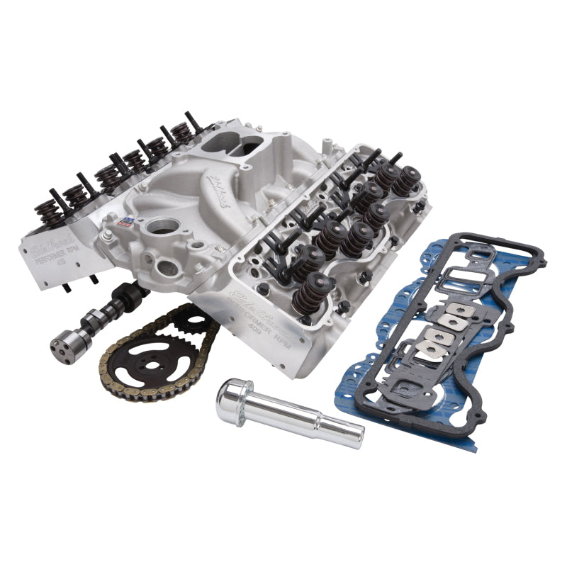 Edelbrock Power Package Top End Kit Performer RPM 348-409 BB Chevy W-Series V8 450+ Hp-thumbmail-7