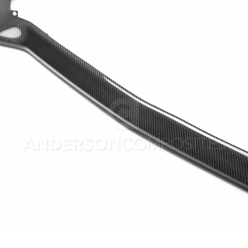 Anderson Composites 2018 Ford Mustang Type-OE Carbon Fiber Front Chin Splitter-thumbmail-3