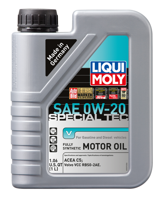 LIQUI MOLY 1L Special Tec V Motor Oil 0W20