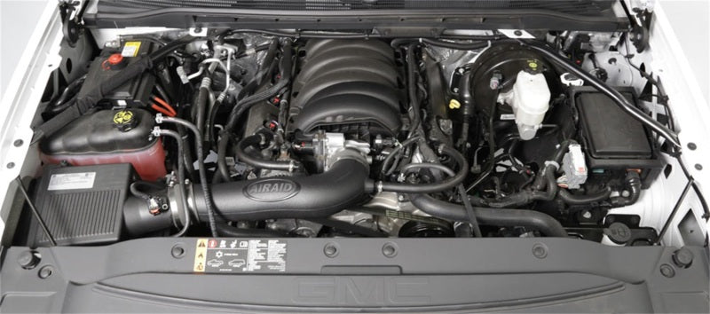 Airaid 17-18 GMC Sierra/Yukon V8-6.2L F/I Jr Intake Kit - Oiled / Red Media-thumbmail-4