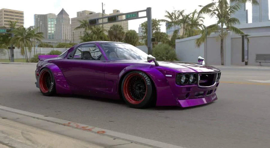 Greddy 92-2002 Mazda RX-7 Pandem Wide Body Boss Hood (Hood only)-thumbmail-1