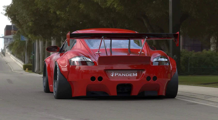 GReddy 09-12 Porsche Cayman Pandem Rocket Bunny Side Skirts Only-thumbmail-4